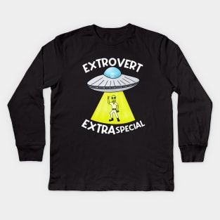 Extrovert Extra Special Kids Long Sleeve T-Shirt